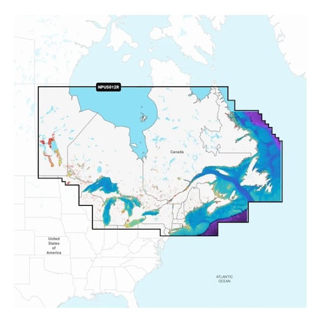 Navionics Platinum+ NPUS012R - Canada, East, Great Lakes 010-C1466-40
